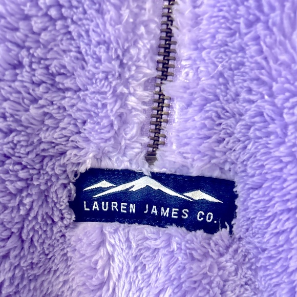 Lauren James Co. Linden Sherpa Pullover size Laege - Picture 6 of 13